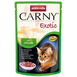 Animonda Carny Exotic ze Strusiem saszetka 85g