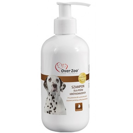 Over Zoo Szampon dla psów krótkowłosych 250ml
