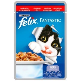 Felix Fantastic Wołowina w galaretce saszetka 100g