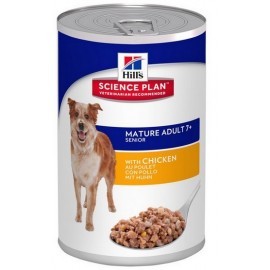 Hill's Science Plan Mature Adult 7+ Senior Medium Kurczak puszka 370g