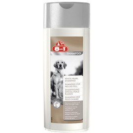 8in1 White Pearl Shampoo - Szampon dla psów o jasnym umaszczeniu 250ml