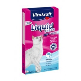 Vitakraft Cat Liquid-Snack z Łososiem 6x15g [16423]