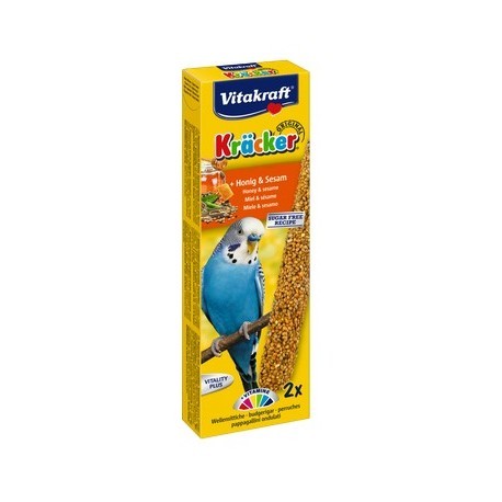 Vitakraft Kracker 2szt Papuga falista Miodowy 60g [10606]