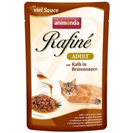 Animonda Rafiné Adult Cielęcina w sosie pieczeniowym saszetka 100g