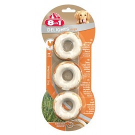 8in1 Delights Bones Rings - Kosteczki ringi do żucia 3szt