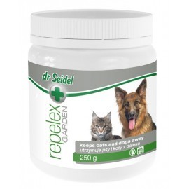 Dr Seidel Repelex Garden (Ogród) - Preparat utrzymujący psy i koty z daleka - 250g