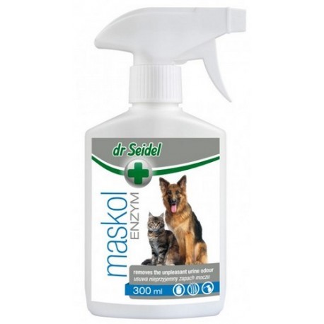 Dr Seidel Maskol Enzym - Płyn maskujący zapach moczu zwierząt - spray 300ml