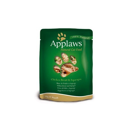 Applaws saszetka dla kota Kurczak i Szparagi 70g