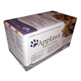 Applaws miseczki dla kota Chicken Selection Multi Pack 8x60g