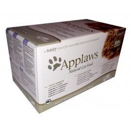 Applaws miseczki dla kota Fish Selection Multi Pack 8x60g