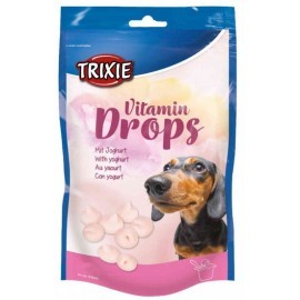 Trixie Dropsy jogurtowe z witaminami dla psa saszetka 75g [31641]
