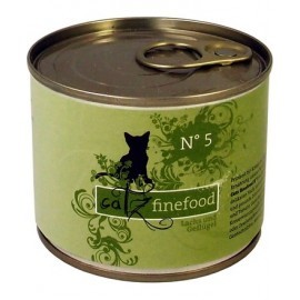 Catz Finefood N.05 Łosoś i drób puszka 200g