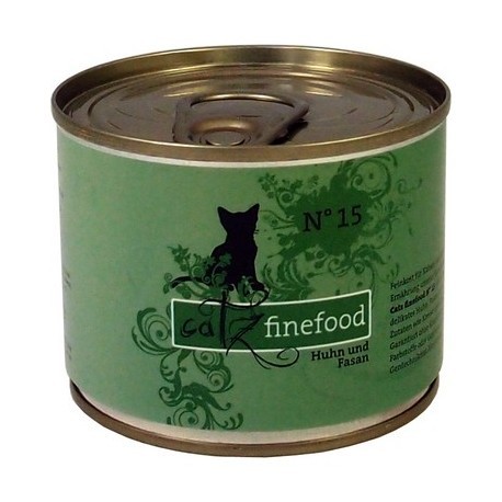 Catz Finefood N.15 Kurczak i Bażant puszka 200g
