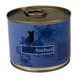 Catz Finefood N.17 Drób i Krewetki puszka 200g