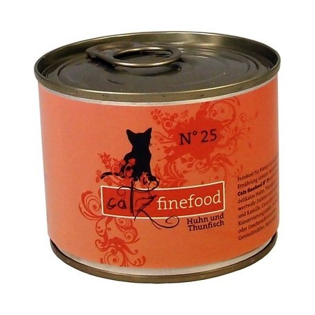 Catz Finefood N.25 Kurczak i Tuńczyk puszka 200g