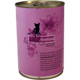Catz Finefood N.11 Jagnięcina i Królik puszka 400g