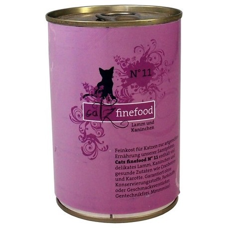 Catz Finefood N.11 Jagnięcina i Królik puszka 400g