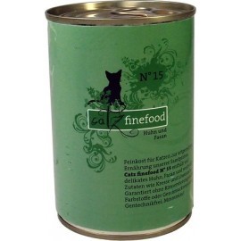 Catz Finefood N.15 Kurczak i Bażant puszka 400g
