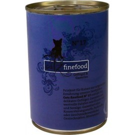 Catz Finefood N.17 Drób i Krewetki puszka 400g