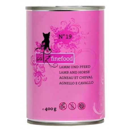 Catz Finefood N.19 Jagnięcina i Konina puszka 400g