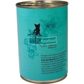 Catz Finefood N.21 Dziczyzna i Karmazyn puszka 400g