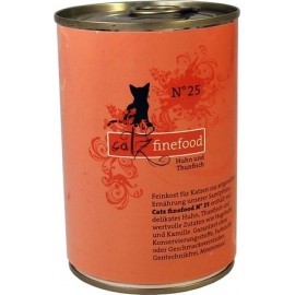 Catz Finefood N.25 Kurczak i Tuńczyk puszka 400g