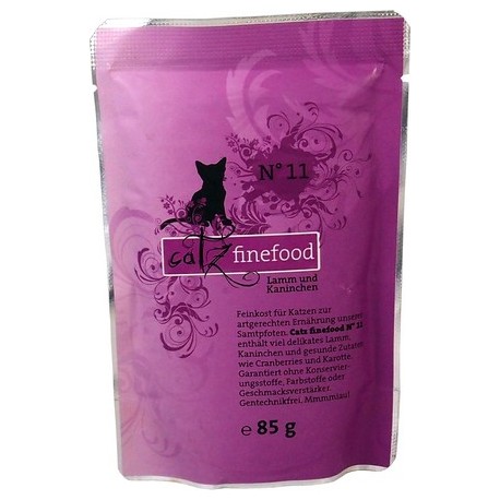 Catz Finefood N.11 Jagnięcina i Królik saszetka 85g