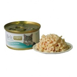 Brit Care Cat Kitten Chicken - Pierś Kurczaka dla kociąt puszka 80g