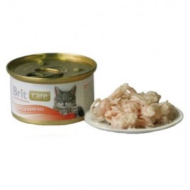 Brit Care Cat Chicken Breast - Pierś Kurczaka puszka 80g