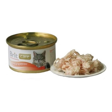 Brit Care Cat Chicken Breast - Pierś Kurczaka puszka 80g
