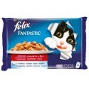 Felix Fantastic Wybór Mięs (królik+jagnięcina) w galaretce saszetka 4x100g