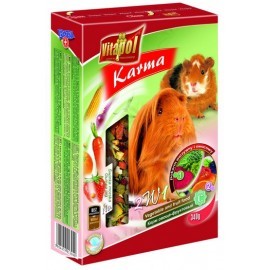 Vitapol Pokarm dla świnki morskiej 2w1 owocowo-warzywny 340g [1304]