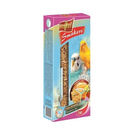 Vitapol Smakers dla papugi falistej - mix 3szt [2109]