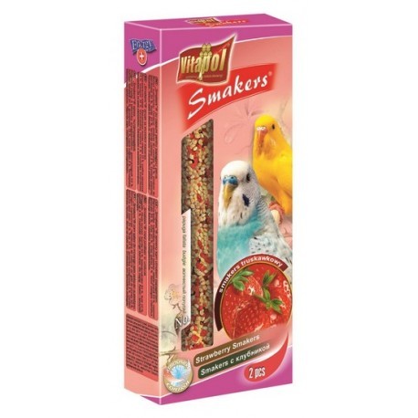 Vitapol Smakers dla papugi falistej - truskawka 2szt [2110]