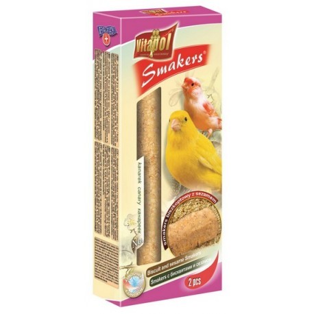 Vitapol Smakers dla kanarka - biszkopt z sezamem 2szt [2515]