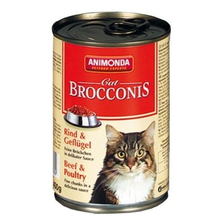 Animonda Brocconis Kot Wołowina + Drób 400g