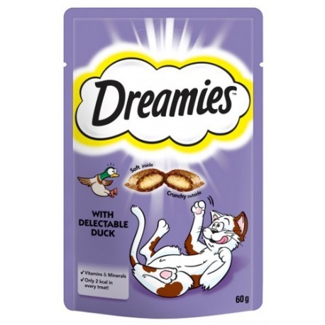 Dreamies Kaczka - przysmak dla kota 60g