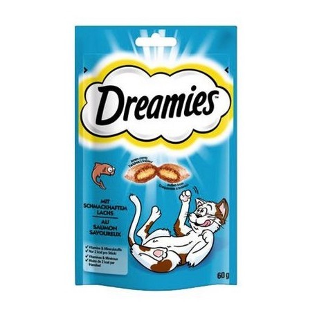 Dreamies Łosoś - przysmak dla kota 60g