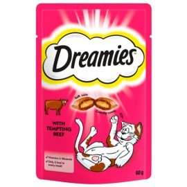 Dreamies Wołowina - przysmak dla kota 60g