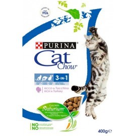 Purina Cat Chow 3in1 z indykiem 400g