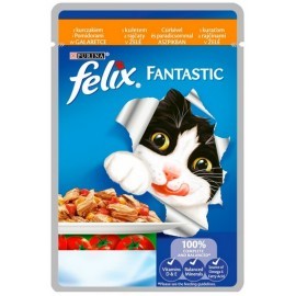 Felix Fantastic Kurczak z pomidorem w galaretce saszetka 100g