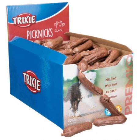 Trixie Kiełbaska z wołowiną 8cm 200szt. [2748]