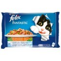 Felix Fantastic Uczta Oceanu z Warzywami w galaretce saszetka 4x100g