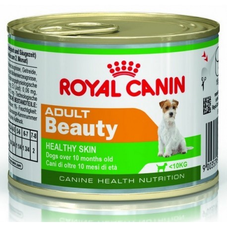 Royal Canin Mini Adult Beauty karma mokra dla psów dorosłych, ras małych, wrażliwa skóra puszka 195g