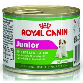 Royal Canin Mini Junior karma mokra w formie musu dla szczeniąt do 10 miesiąca ras małych puszka 195g