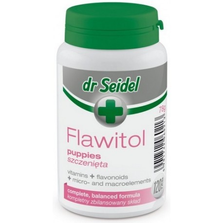 Dr Seidel Flawitol dla szczeniąt 120 tabl.