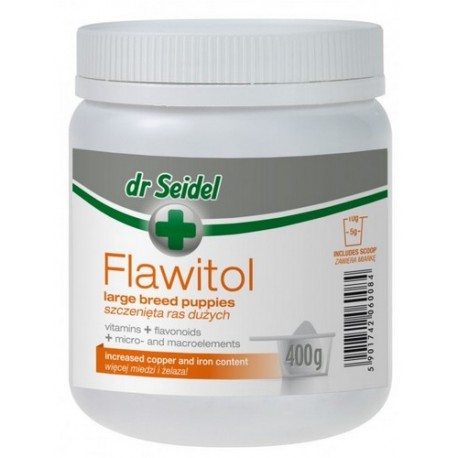 Dr Seidel Flawitol dla szczeniąt ras dużych - proszek 400g