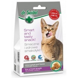 Dr Seidel Smakołyki dla kotów na świeży oddech 50g