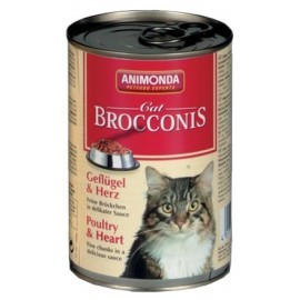 Animonda Brocconis Kot Drób+Serca 400g