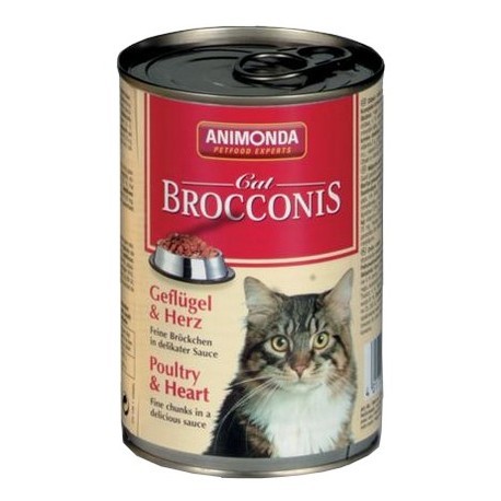 Animonda Brocconis Kot Drób+Serca 400g